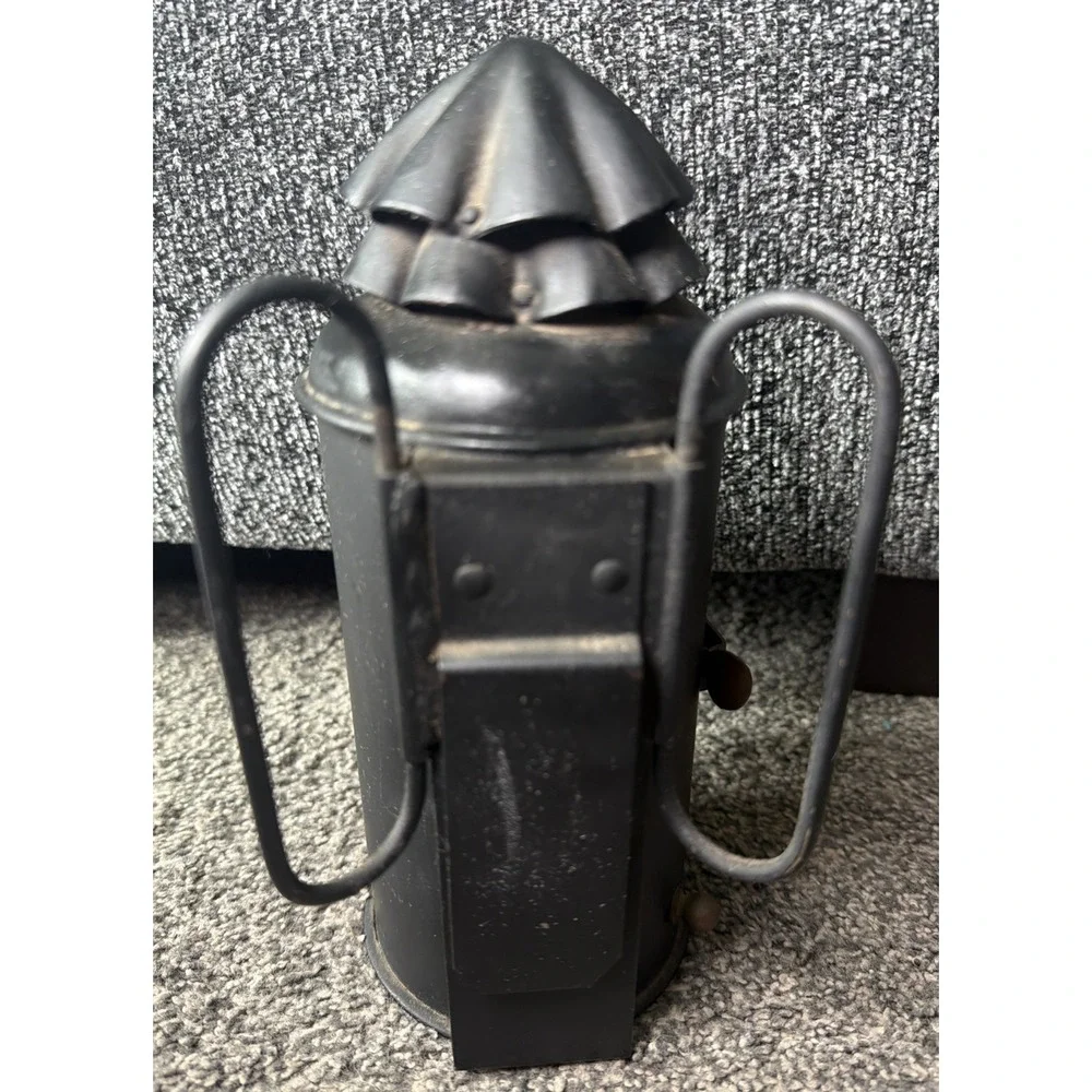 Antique Keystoneware Boat Signal Lantern Marine Nautical Navigator's Oil Lamp